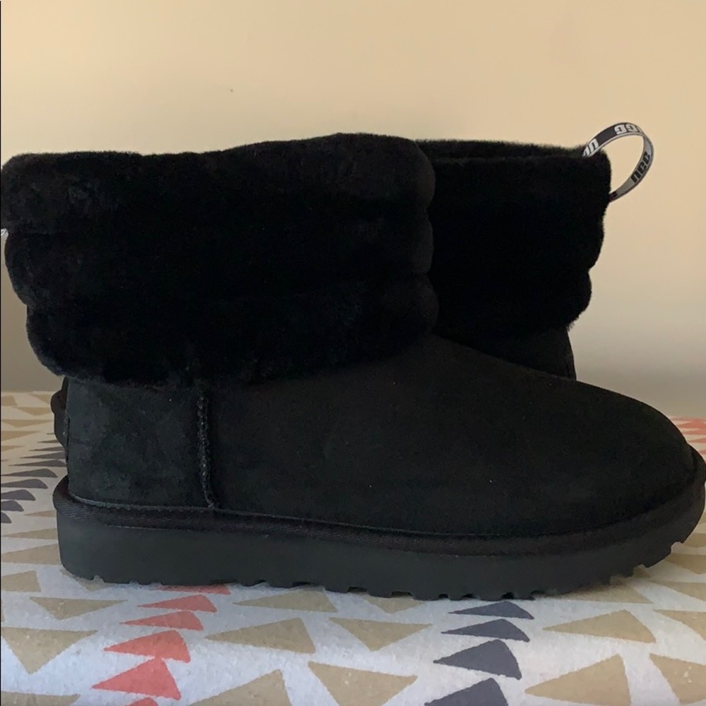 Ugg Fluff Mini Quilted Boot